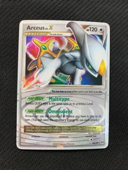 Arceus Lv. X 94/99 Ultra Rare Pokemon Card - Platinum Arceus Set - 2009 -MP - Image 1