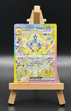 Pokemon TCG Galvantula EX Stellar Crown Card 168/142 Special Illustration Rare - Image 1