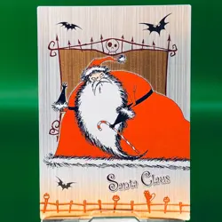 Santa Claus 63 The Nightmare Before Christmas Tim Burton Card TCG Amada - Image 2