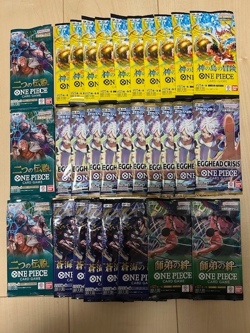 Total 30Packs ONE PIECE TCG CARD ADVENTURE ON GOD'S ISLAND Japanese SEALED Cards - Image 1