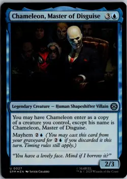 Chameleon, Master of Disguise U Marvel's Spider-Man 27 NM Foil Magic - Image 1