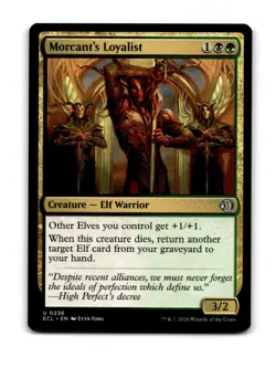 Morcant's Loyalist 236 Uncommon Lorwyn Eclipsed Magic: The Gathering NM ~03805 - Image 1