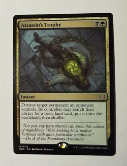 Assassin's Trophy #119 (NM) Commander: Lorwyn Eclipsed ECC Magic MTG - Image 1