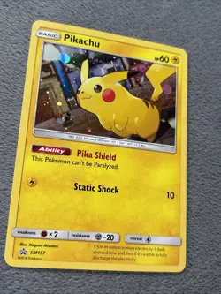 Pikachu SM157 Pokemon Card Sun Moon Promo 2018 - Image 5
