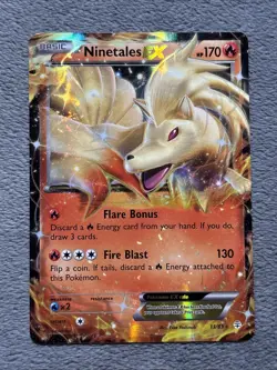 Ninetales EX 13/83 Pokemon Card Generations 2016 Ultra Rare Holo - Image 1