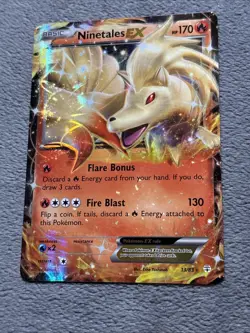Ninetales EX 13/83 Pokemon Card Generations 2016 Ultra Rare Holo - Image 2