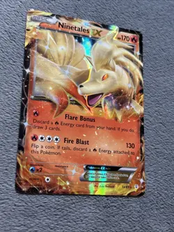 Ninetales EX 13/83 Pokemon Card Generations 2016 Ultra Rare Holo - Image 4