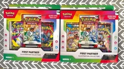 POKEMON First partner Illustration Collection Series 1 - Sealed (2 Boxes) - Image 1