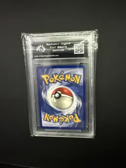 Pokemon TCG Horsea Fossil 49 Regular 1st Edition Common CGA 9.5 - Image 2