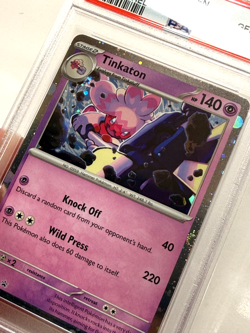 PSA 10 Tinkaton #140 Cosmos Holo Scarlet & Violet Promo SVP140 *Pop 19 w/ SWIRL* - Image 3