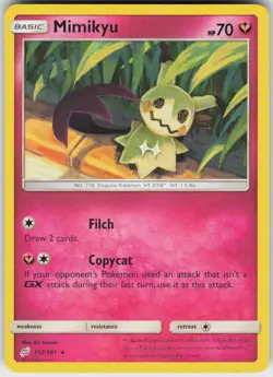 MIMIKYU 112/181 TEAM UP POKEMON RARE NM/M - Image 1