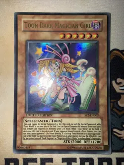Toon Dark Magician Girl - Ultra Rare Limited Edition SP2-EN002 - YuGiOh VLP/LP - Image 2