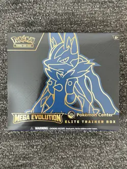 Pokemon TCG Mega Evolution Pokemon Center ETB - Mega Lucario (+ Mega Promo Card) - Image 2