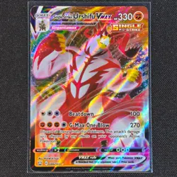 Single Strike Urshifu VMAX - 086/163 - Ultra Rare - Battle Styles - Card - HP - Image 1