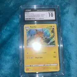 Raichu 009/034 Trading Card Game Classic Holo - Image 1