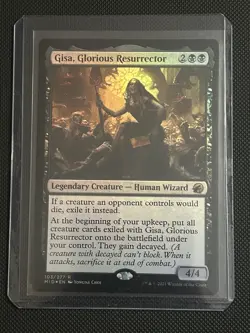 Magic The Gathering - Innistrad Midnight Hunt - Gisa, Glorious Resurrector Foil - Image 1