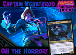 Captain N'ghathrod MTG EDH Commander Deck! HORROR MILL! - Image 1