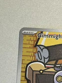 Pokemon TCG Gimmighoul Paradox Rift 198/182 Holo Illustration Rare - Image 2