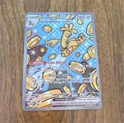 Pokemon Gholdengo ex Special Illustration Rare Holo 164/131 Prismatic Evolution… - Image 1