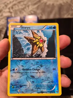 Pokemon Card Staryu 33/146 Reverse Holo XY Base Set - Image 1