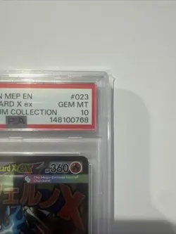 Mega Charizard X EX 23 UPC PSA 10 2025 Pokemon Mega Black Star Promo Phantasmal - Image 3