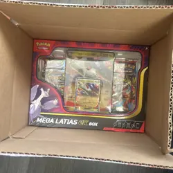 4x case fresh Pokemon TCG Mega Evolution Mega Latios EX Box Brand New & Sealed - Image 1