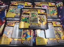 Pokemon 2012 Dragon Vault All 5 Blister Set, 15 Booster Packs In All - Image 1