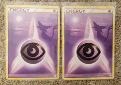 Pokemon Psychic Energy Basic Energy Heartgold & Soulsilver 119/123 LOT OF 2 - Image 1