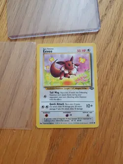 Eevee ~ LP Pokemon TCG WOTC Jungle 51/64 Regular Common Vintage ✨ - Image 1