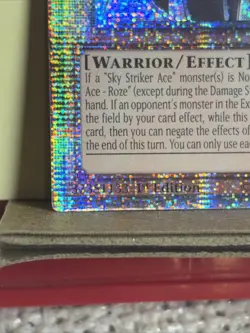 YuGiOh - Sky Striker Ace - Roze (Starlight Rare) RA05-EN133 Rarity Collection 5 - Image 5