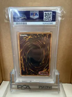Black Luster Ritual 1st Ed. YuGiOh Starter Deck Yugi Evolution PSA 8 2004 - Image 3