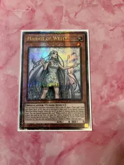 Yugioh: Maiden of White - Quarter Century Secret Rare - SDWD-EN041 - NM - Image 1