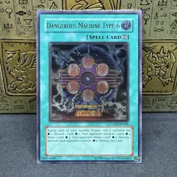 Yugioh Dangerous Machine Type-6 LODT-EN096 Ultimate Rare OG Print NM - Image 1