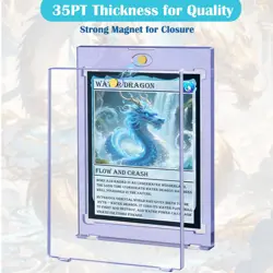 Magnetic Card Holders for Trading Cards 35pt with Display Stands 3 Pack - Image 4