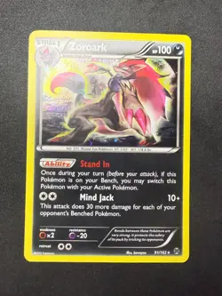 Zoroark 91/162 | Breakthrough | Holo Rare | Pokemon Card TCG | LP - Image 1