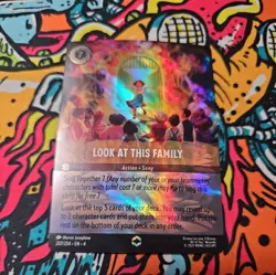 Disney Lorcana Ursula's Return: Look at This Family Enchanted Card 207/204 - Image 1