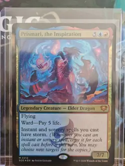 MTG Secrets of Strixhaven Prismari, the Inspiration Foil - Image 1