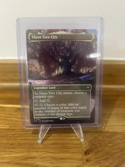 Bloomburrow Variants Three Tree City (0339) - Non Foil - Borderless MTG - Image 1
