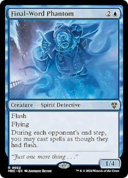 mtg magic Final-Word Phantom FRENCH vf fr Fantome au dernier mot - Image 1