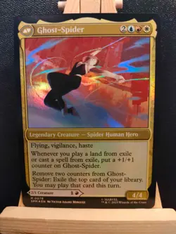 Gwen Stacy / Ghost-Spider FOIL - Marvel's Spider-Man - Mythic - NM - MTG - Image 2