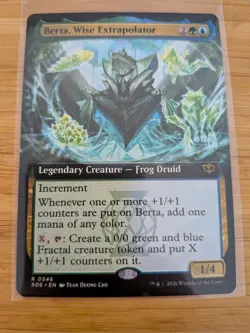 MTG Berta, Wise Extrapolator (0175) Secrets of Strixhaven M/NM Free UK P&P - Image 1