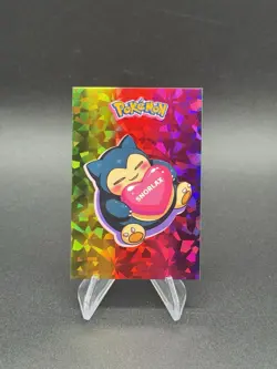 Snorlax Valentines Rainbow Holo Pokemon Electric Card Database Peru Us Seller - Image 1