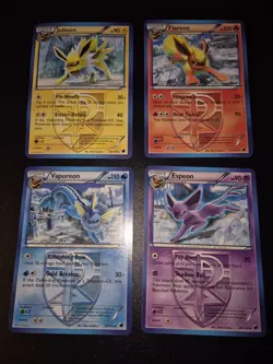 Pokemon - Lotto 4 Eeveelution Plasma Freeze PACK FRESH - Flareon Vaporeon - Image 1