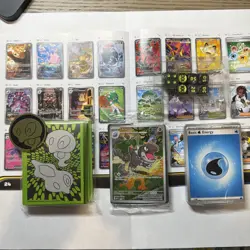 Pokemon TCG Perfect Order Elite Trainer Box Promo Card Dice Sleeves Bulk Lot - Image 2