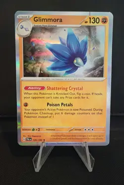 Pokemon: Black Star Promo - Glimmora 126/193 - Ink Line Misprint Error - Image 1