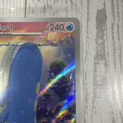 Pokemon TCG SV-Journey Together Wailord #162/159 Illustration Rare - Image 4