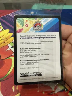 *ACTUALLY SEALED* Pokemon TCG Pikachu #190 Promo Scarlet and Violet Promo - Image 2