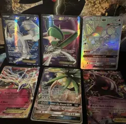 Pokemon TCG Full Art Card Lot Vintage Lot Of 6 Ex Rares Foils - Image 1