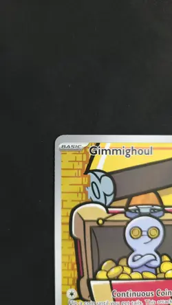 Gimmighoul 198/182 Pokemon TCG Paradox Rift Illustration Rare NM - Image 2