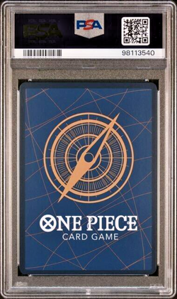 One Piece PSA 10 Edward #004 OP02 Alternate Art 2023 English - Image 3